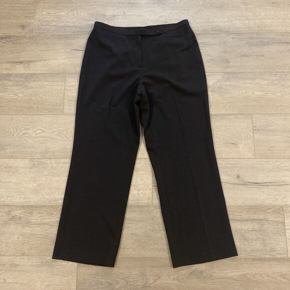 Focus 2000 Career Pants ~ Sz 12PS ~ Black ~ High Rise ~ 28.5" Inseam - Picture 2 of 5